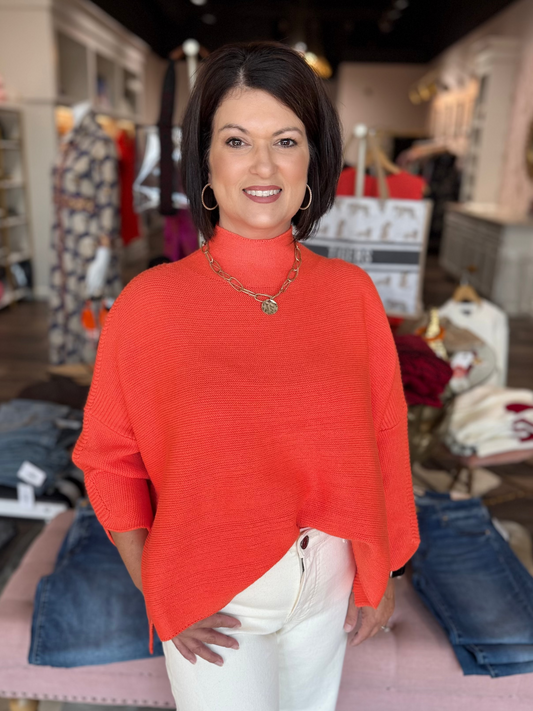 Kerisma Boho Sweater Orange