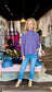 Kerisma Boho Sweater Vintage Violet