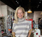 Kerisma London Stripe Sweater Biege Multi