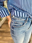 Risen High Rise Ankle Straight Jeans