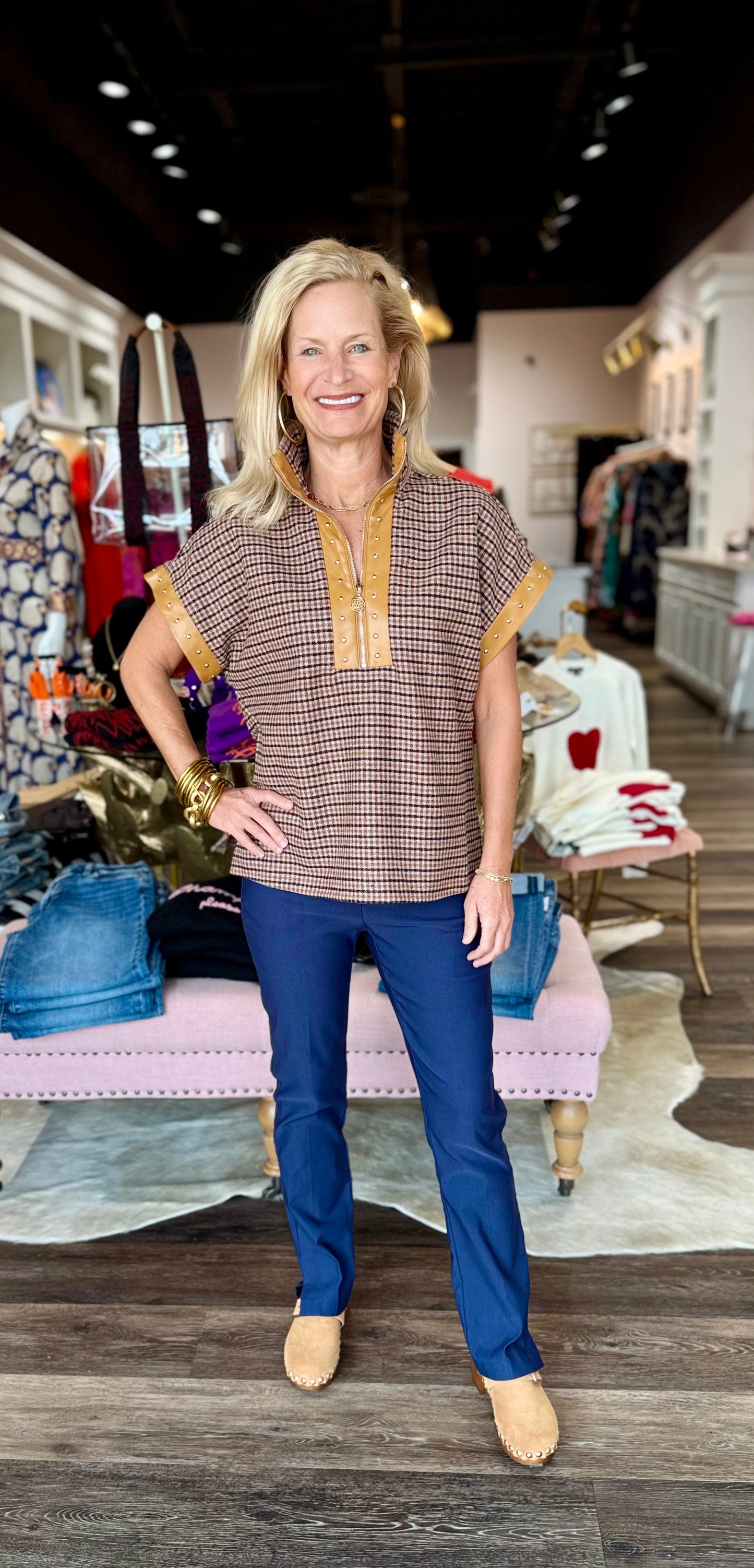 Emily McCarthy Poppy Pullover Tweed