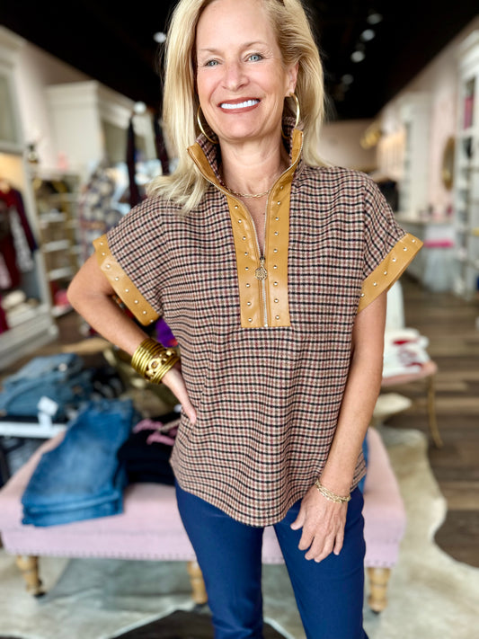 Emily McCarthy Poppy Pullover Tweed