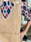 Suede Shift Dress Latte