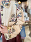Lurex Block Print Jacket
