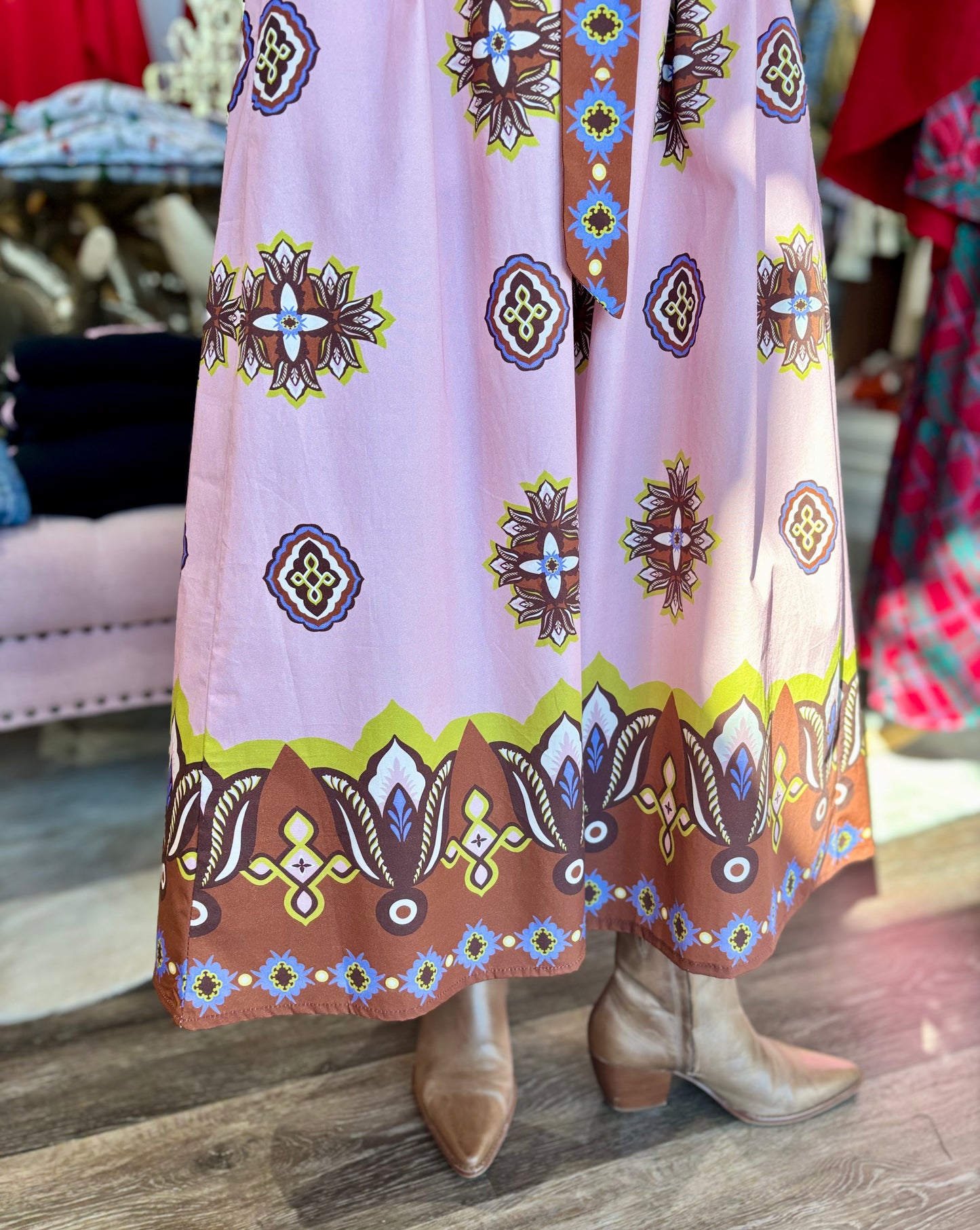 Maude Vivante Remi Dress Floral Motifs