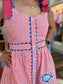 Garland Bree Dress Fish Applique