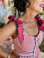 Garland Bree Dress Fish Applique