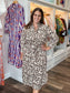 Boho Chic Dress Leopard Print