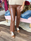 Lysse Ankle Elysse Vegan Leather Whiskey