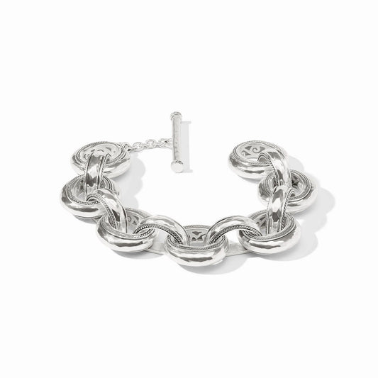 Julie Vos Cannes Demi Link Bracelet - Silver