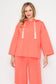 Joh Apparel Francine French Scuba Pearl Hoodie Peach