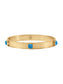 Julie Vos Catalina Stone Bangle London Blue