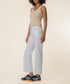 Kut Charlotte High Rise Straight Leg White