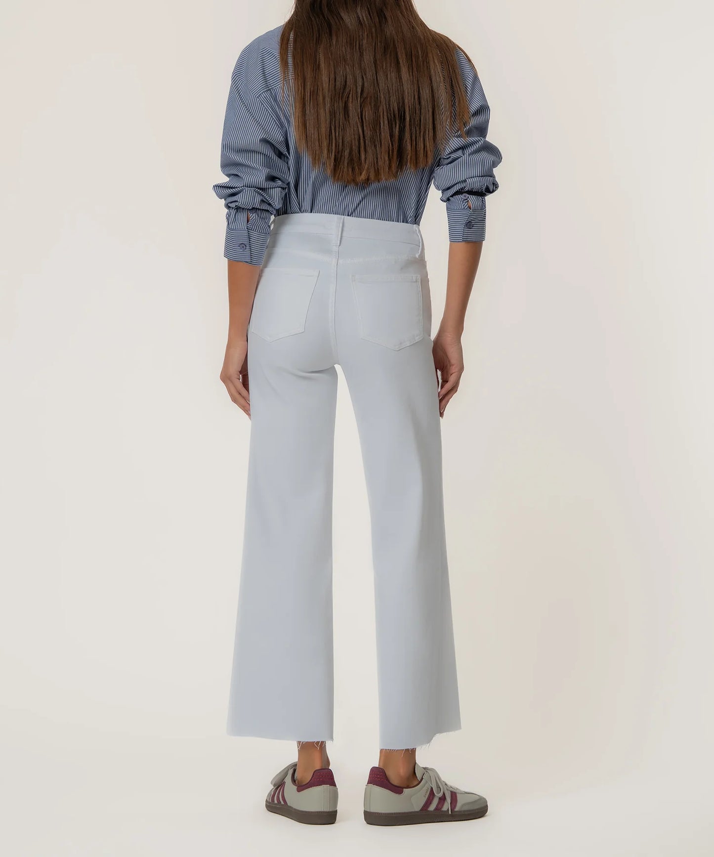 Kut Meg High Rise Wide Leg White