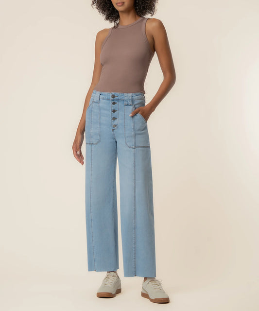 Kut Meg High Rise Wide Leg Tonel