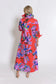 House of MBR Miss Scarlet Ruthie Shirt Dress Long