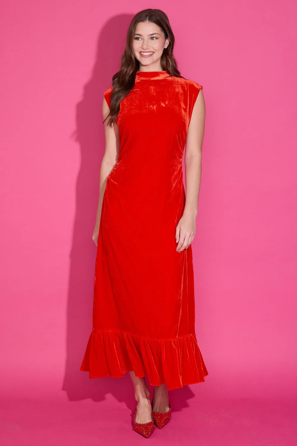 Alden Adair Estelle Dress Hot Toddy