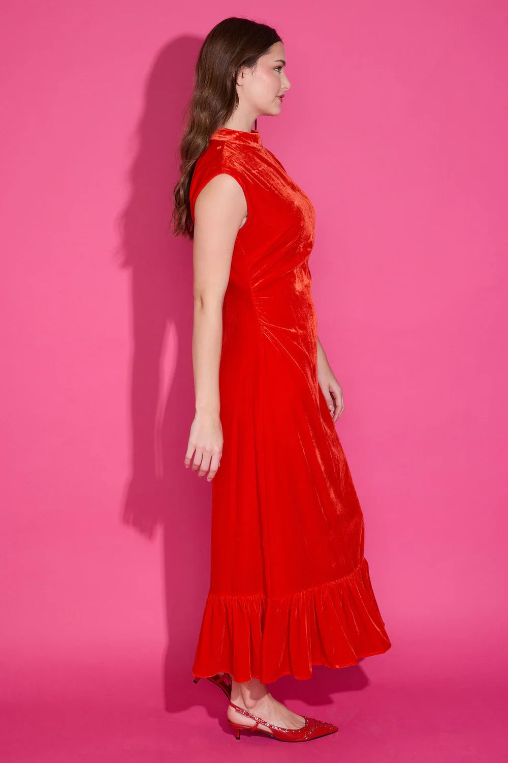 Alden Adair Estelle Dress Hot Toddy
