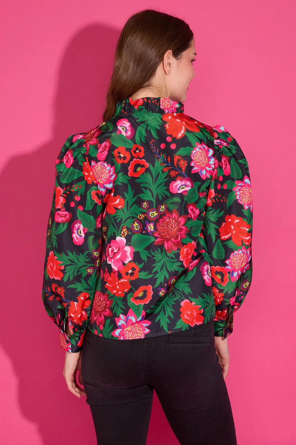 Alden Adair Phoebe Top Flora