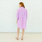 Kimberly Park Dress Lavender and Red