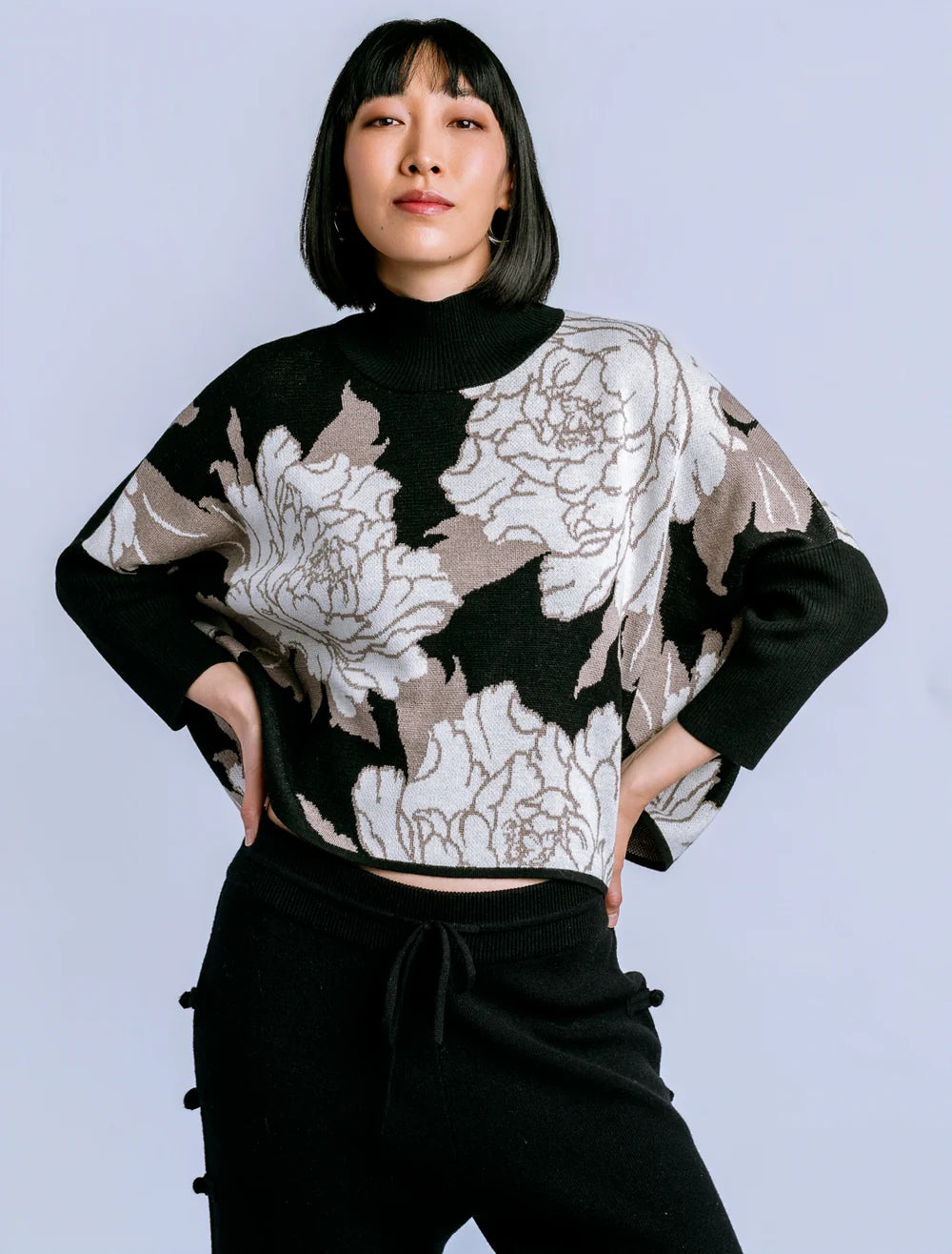 Kerisma Peony Aja Sweater Forbidden Black