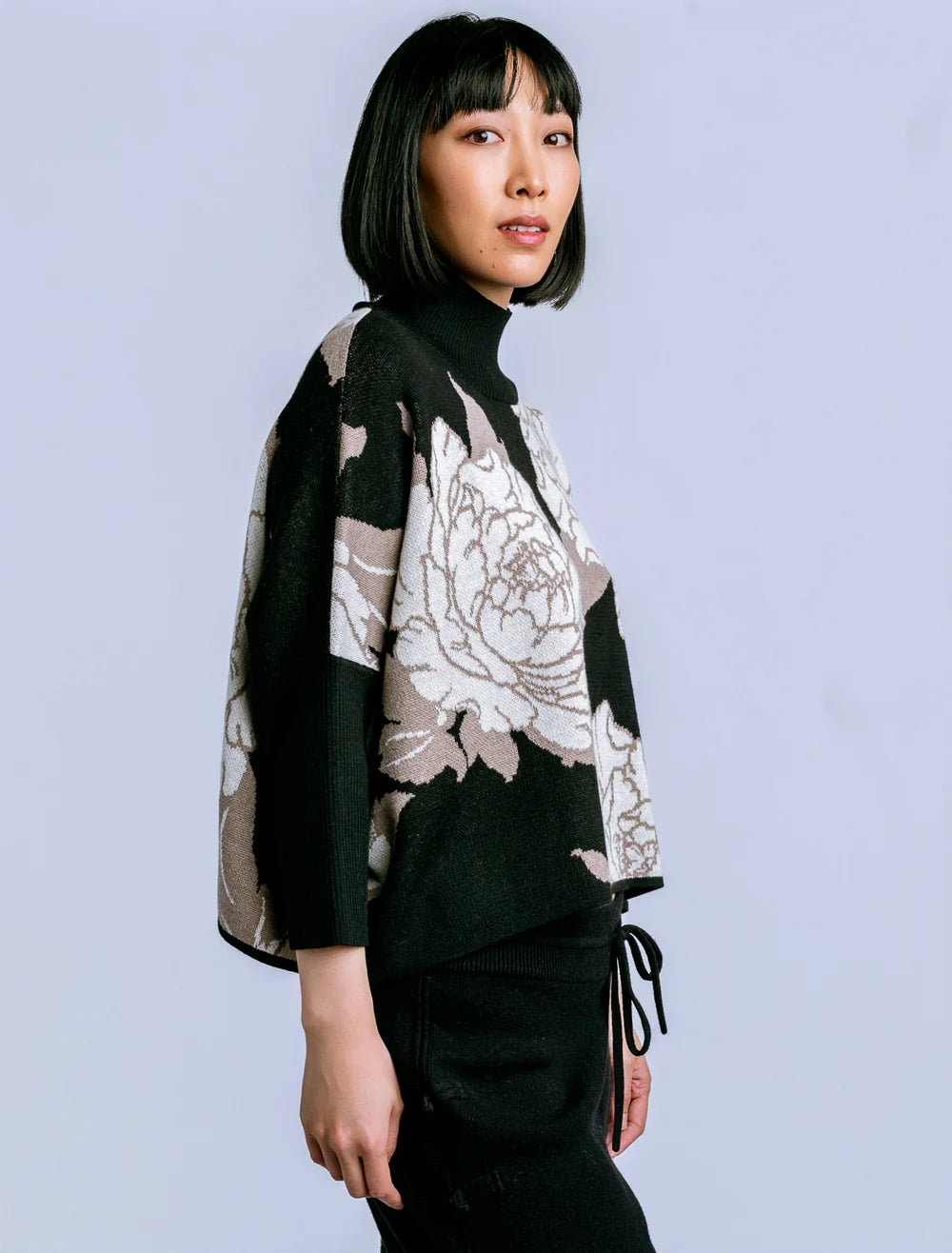 Kerisma Peony Aja Sweater Forbidden Black