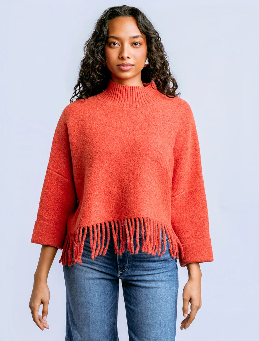 Kerisma Sachi Aja Sweater Tangerine Glow
