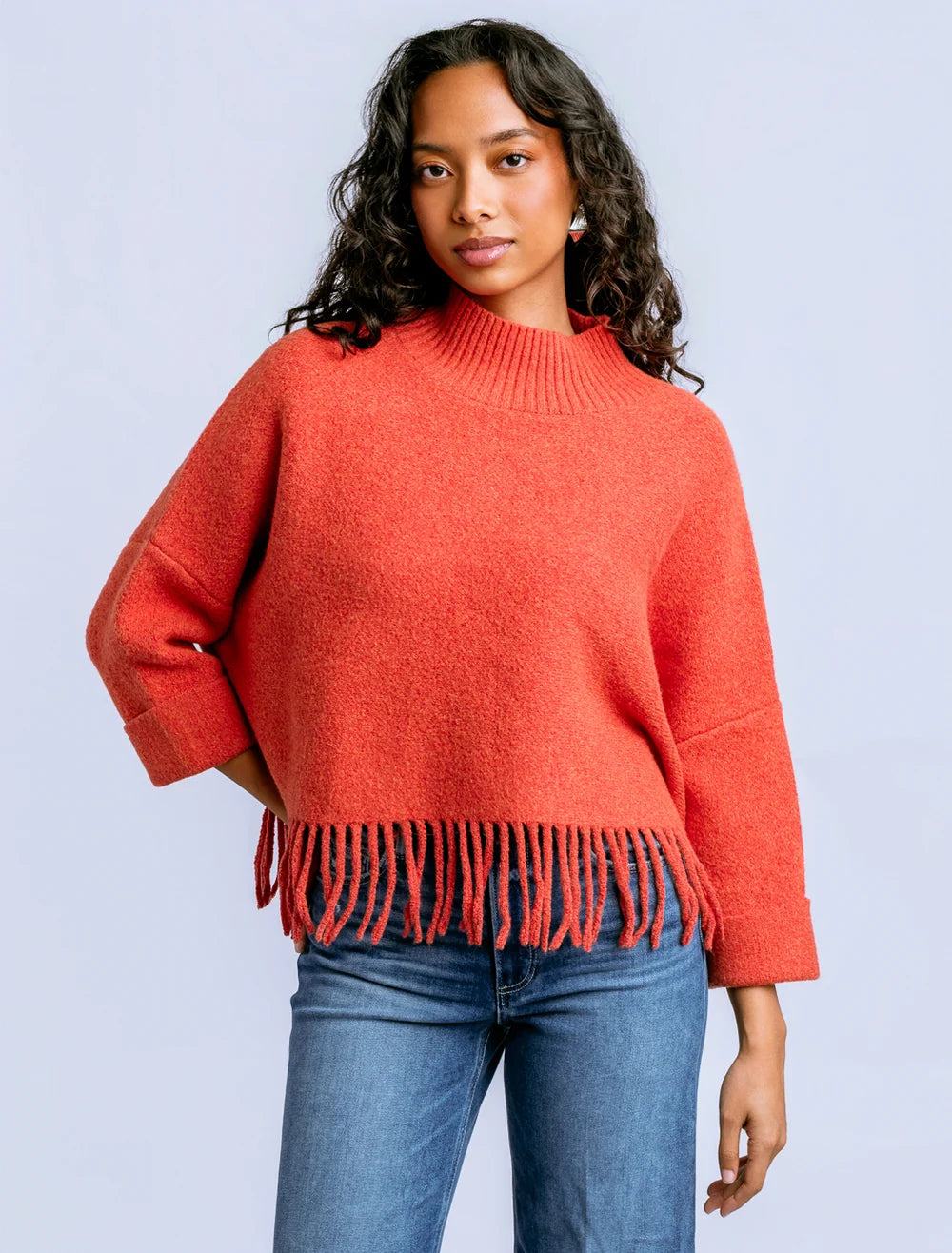 Kerisma Sachi Aja Sweater Tangerine Glow
