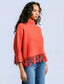 Kerisma Sachi Aja Sweater Tangerine Glow