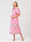 Mary Square Eloise Dress Trellis Tiles