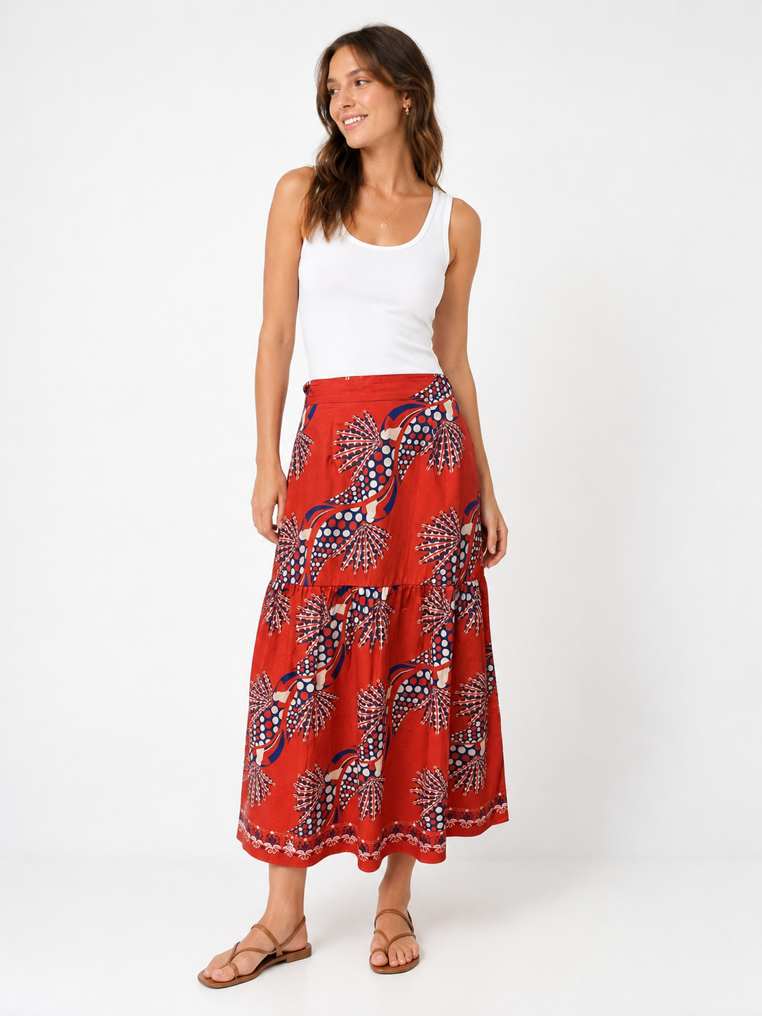 Maude Vivante Ada Skirt Crimson Ascent