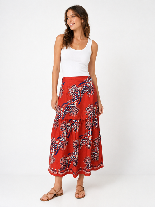 Maude Vivante Ada Skirt Crimson Ascent