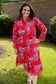 Maude Vivante Eliza Dress Crimson Ascent