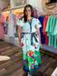 Maude Vivante Nova Dress Forest Flutter
