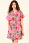 Maude Vivante Yana Dress Pink Isles