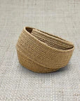 Stretch Band Belt Dark Raffia