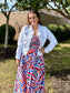 Printed Tiered Maxi Dress