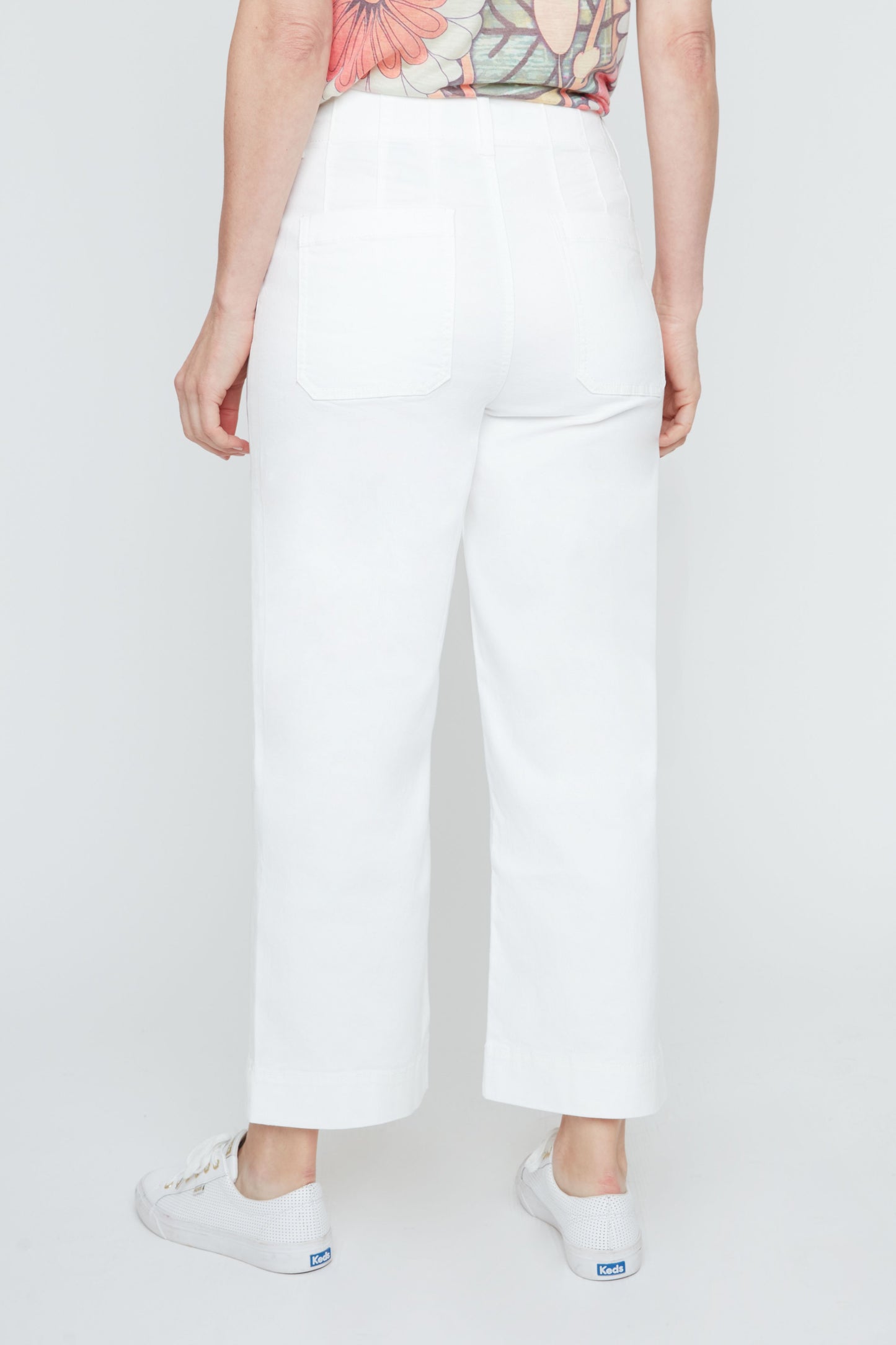 Renuar Woven Pant Creme