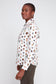 Renuar Animal Print Woven Button Down Blouse