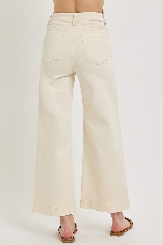 Risen High Rise Crop Wide Pants