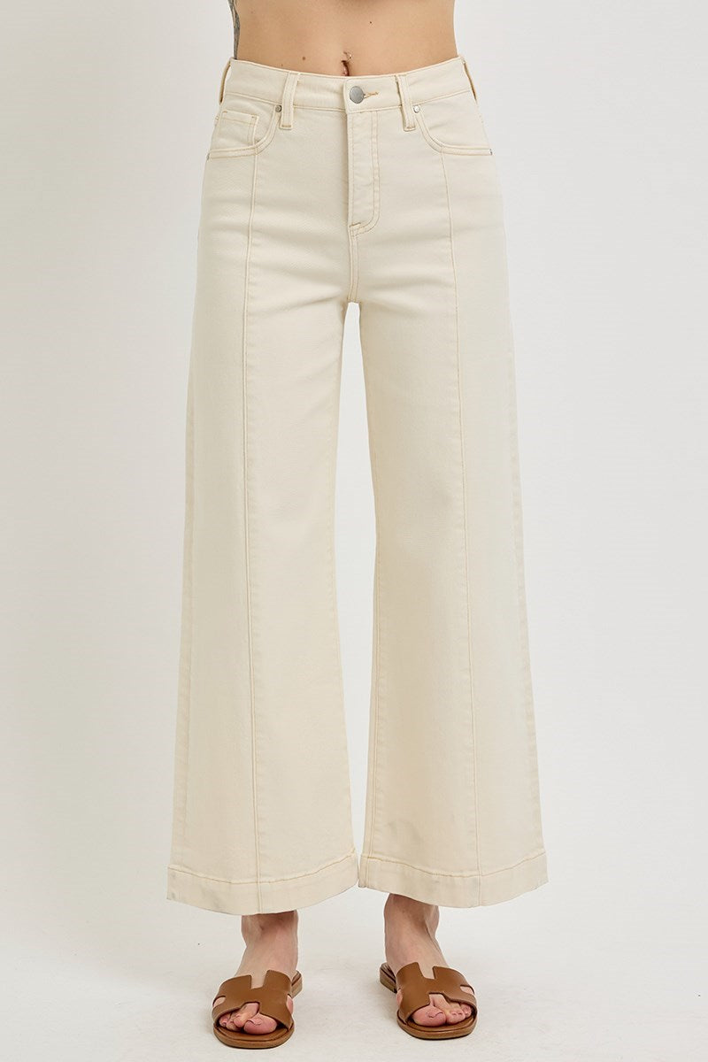 Risen High Rise Crop Wide Pants