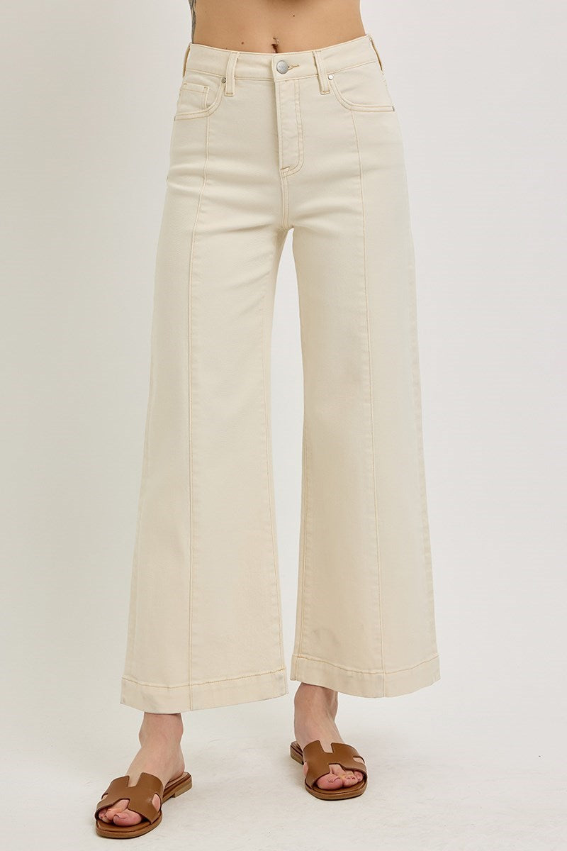 Risen High Rise Crop Wide Pants