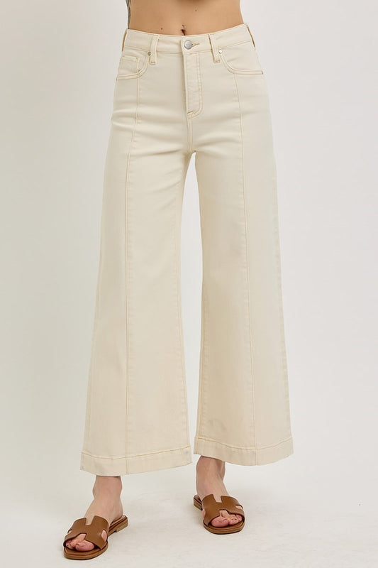 Risen High Rise Crop Wide Pants