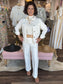 Renuar Woven Pant Creme