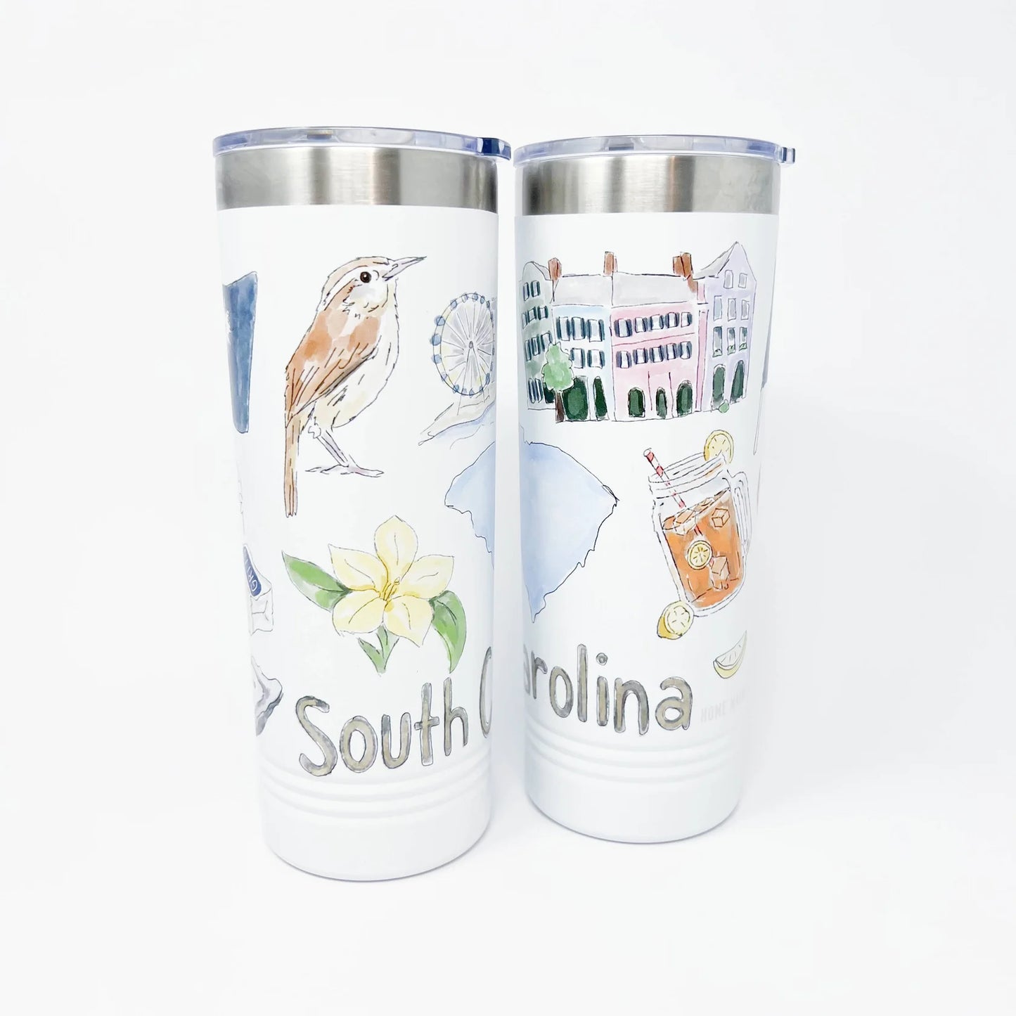 South Carolina Icons Tumbler 22oz