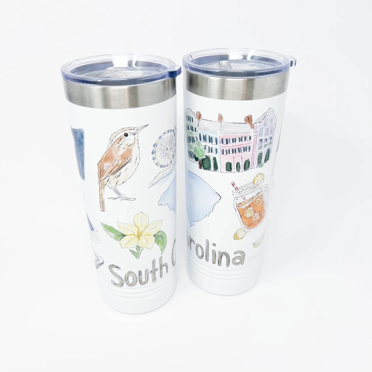 South Carolina Icons Tumbler 22oz