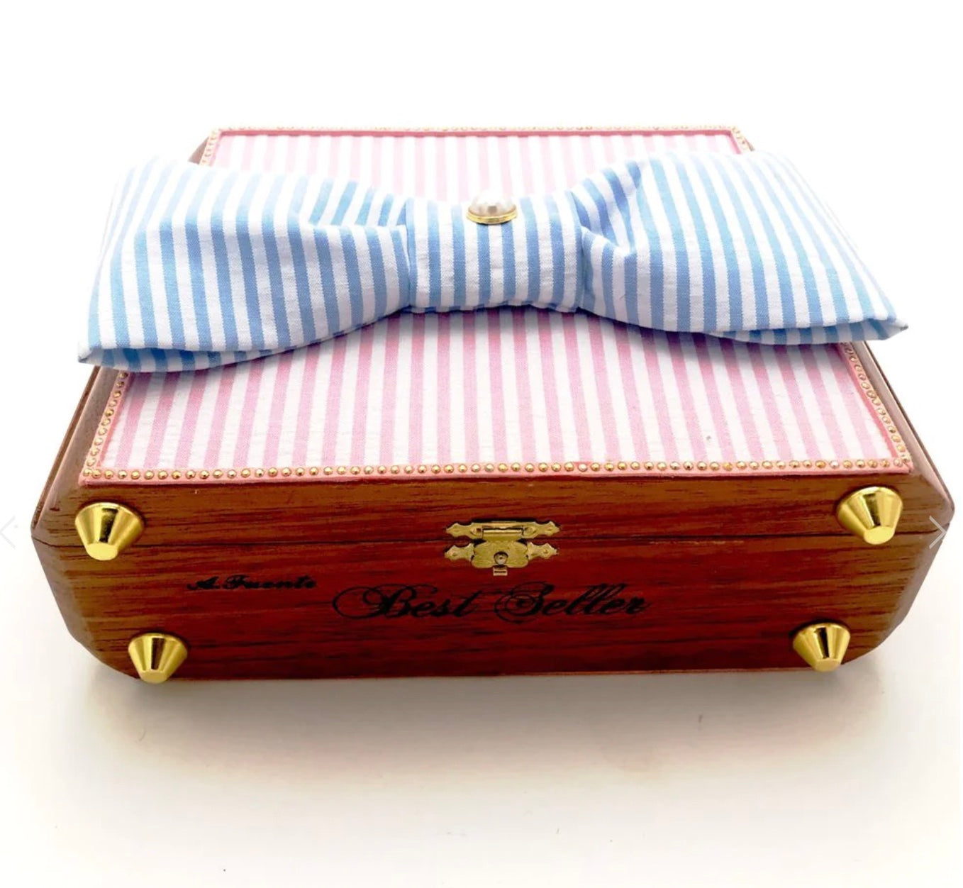 Darling & Company Charleston Prep Wooden Cigar Case Bag