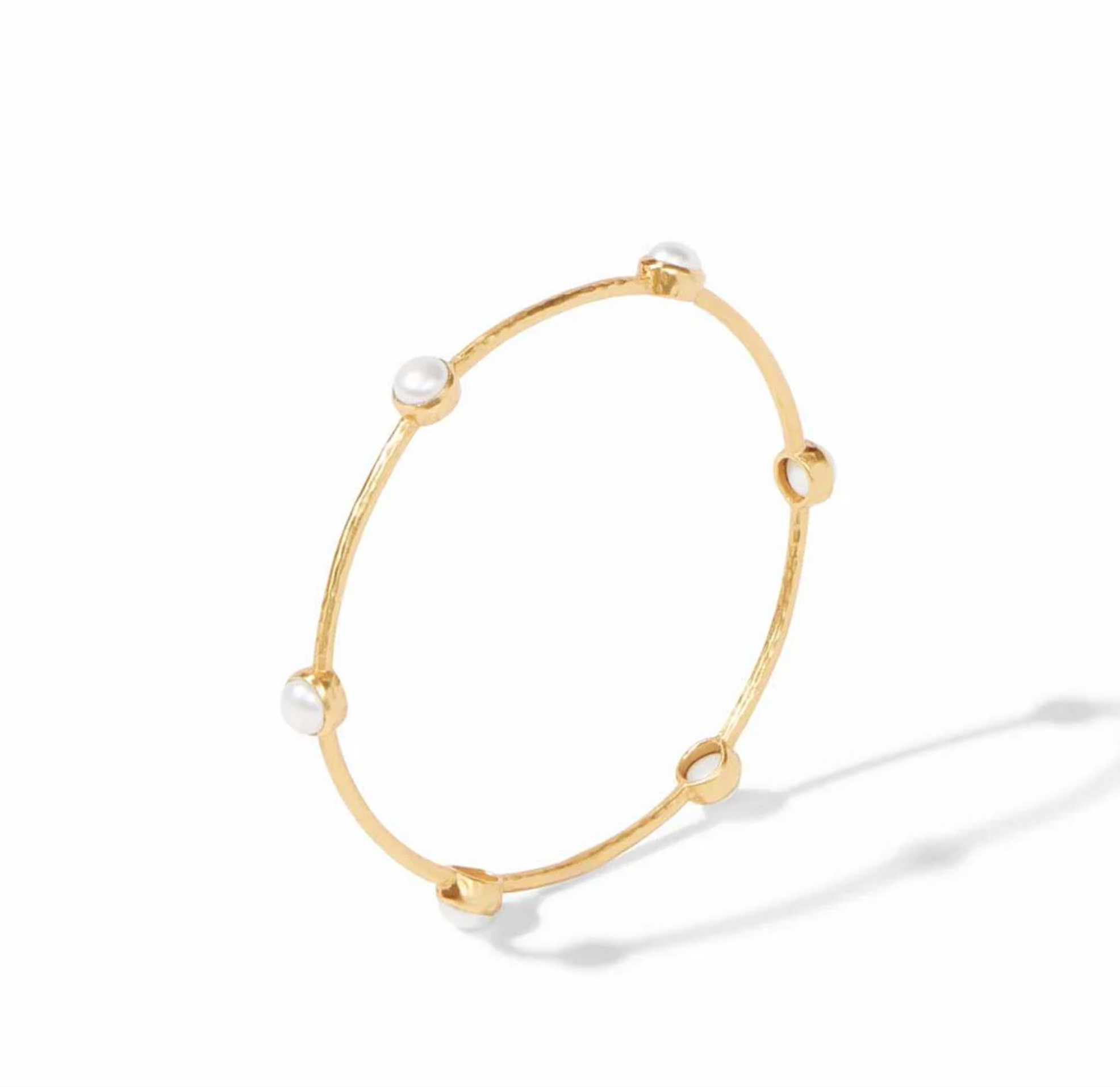 Milano Lux Bangle - Pearl -  Julie Vos