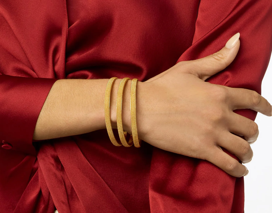 Julie Vos Beaded Eternity Bangle - Cabachon