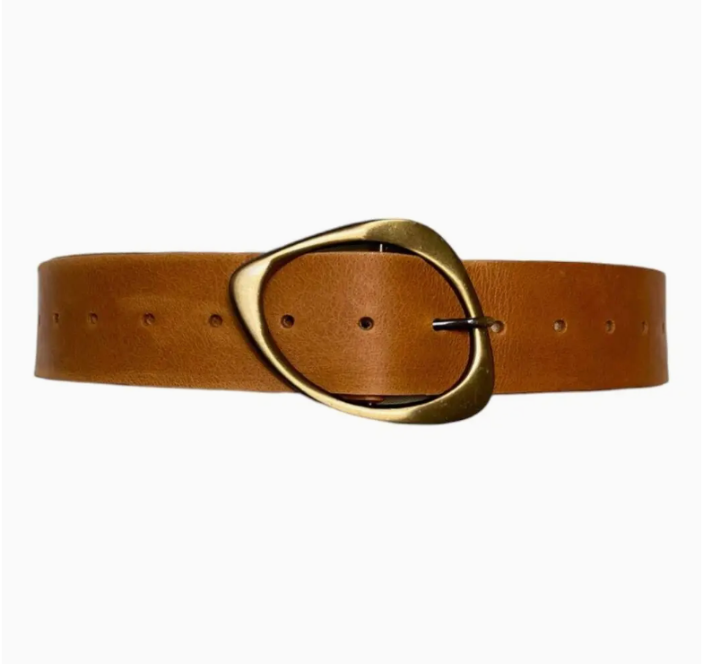 Ada Luxe Belt - Cognac One Size